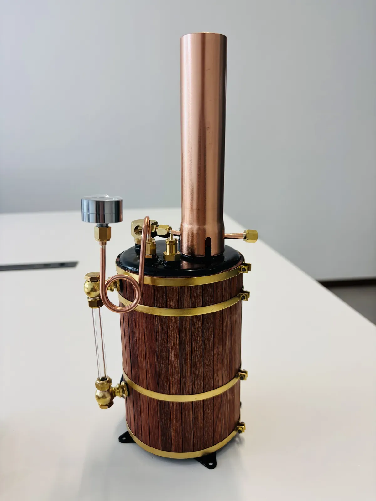 Máquina de vapor a escala B2 — vista 2