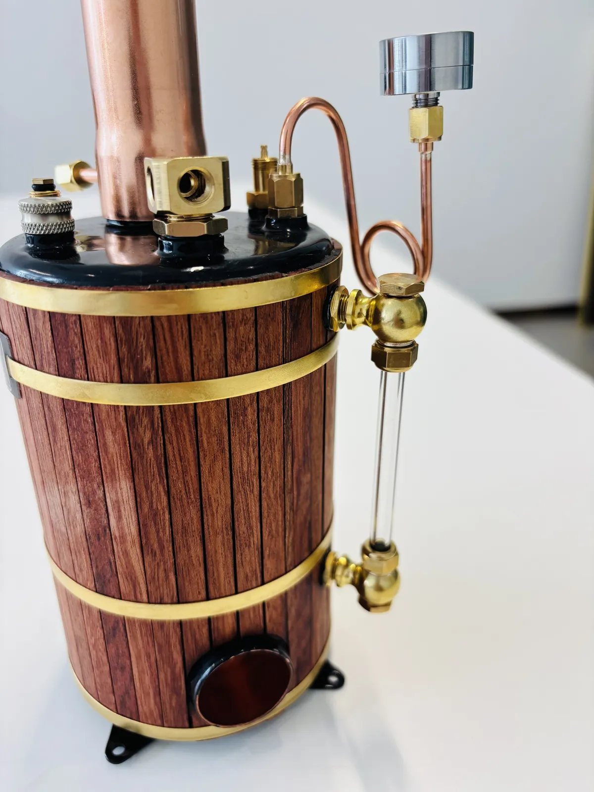 Máquina de vapor a escala B2 — vista 4