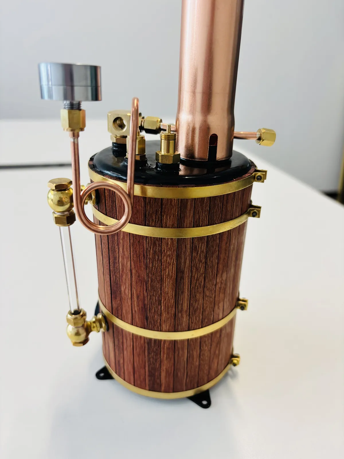 Máquina de vapor a escala B2 — vista 6