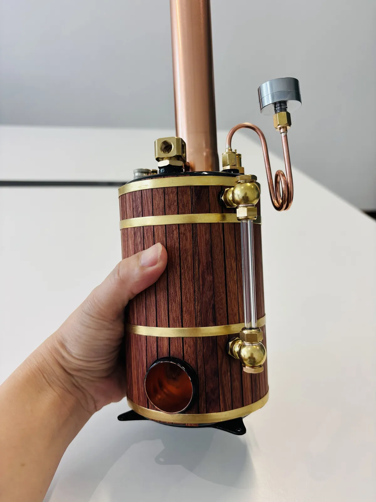 Máquina de vapor a escala B2 — vista 8