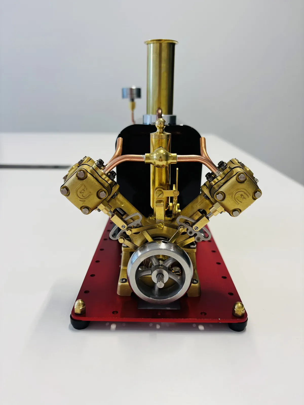 Máquina de vapor a escala BC2 — vista 8
