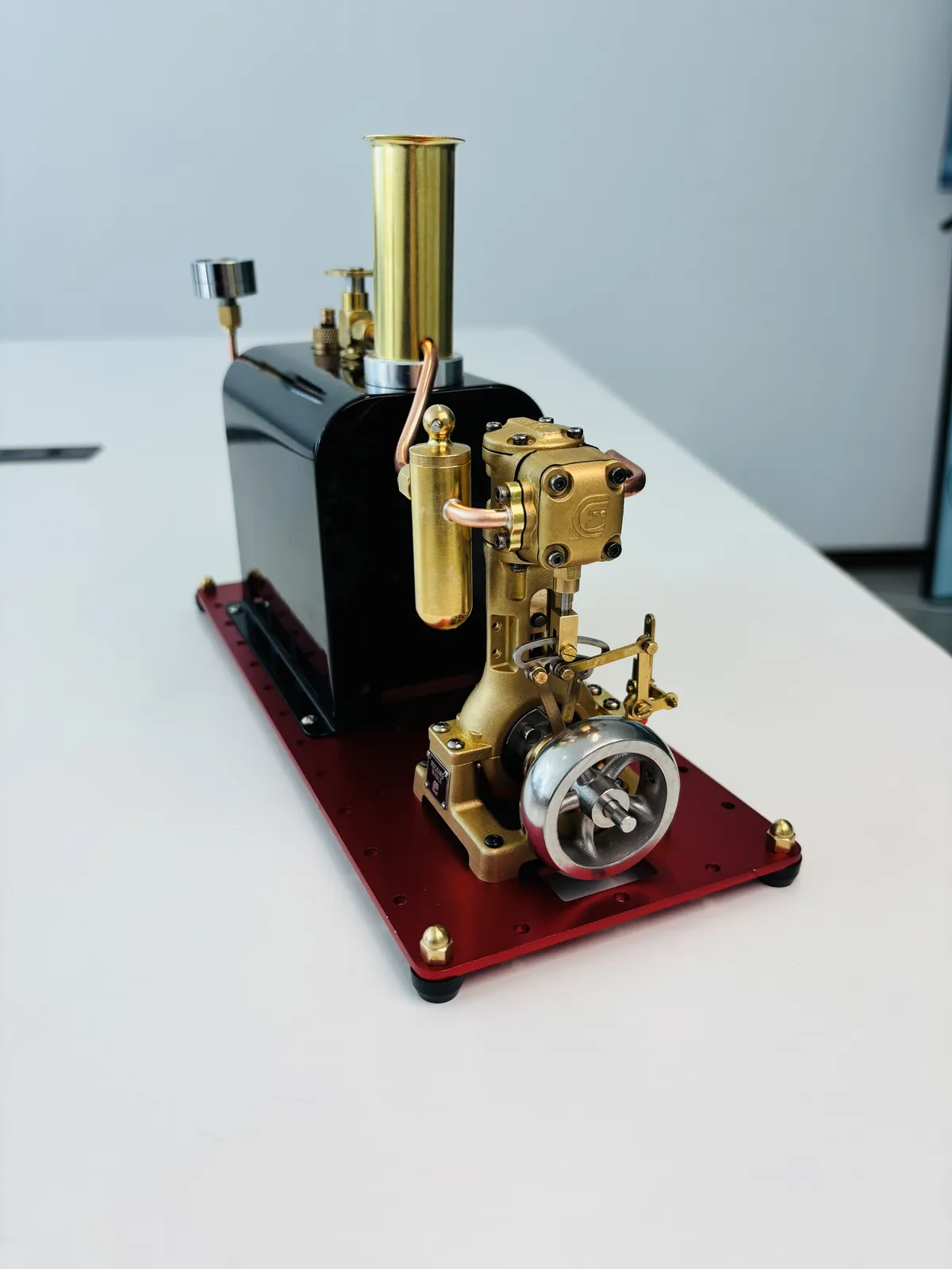 Máquina de vapor a escala BL1K — vista 8