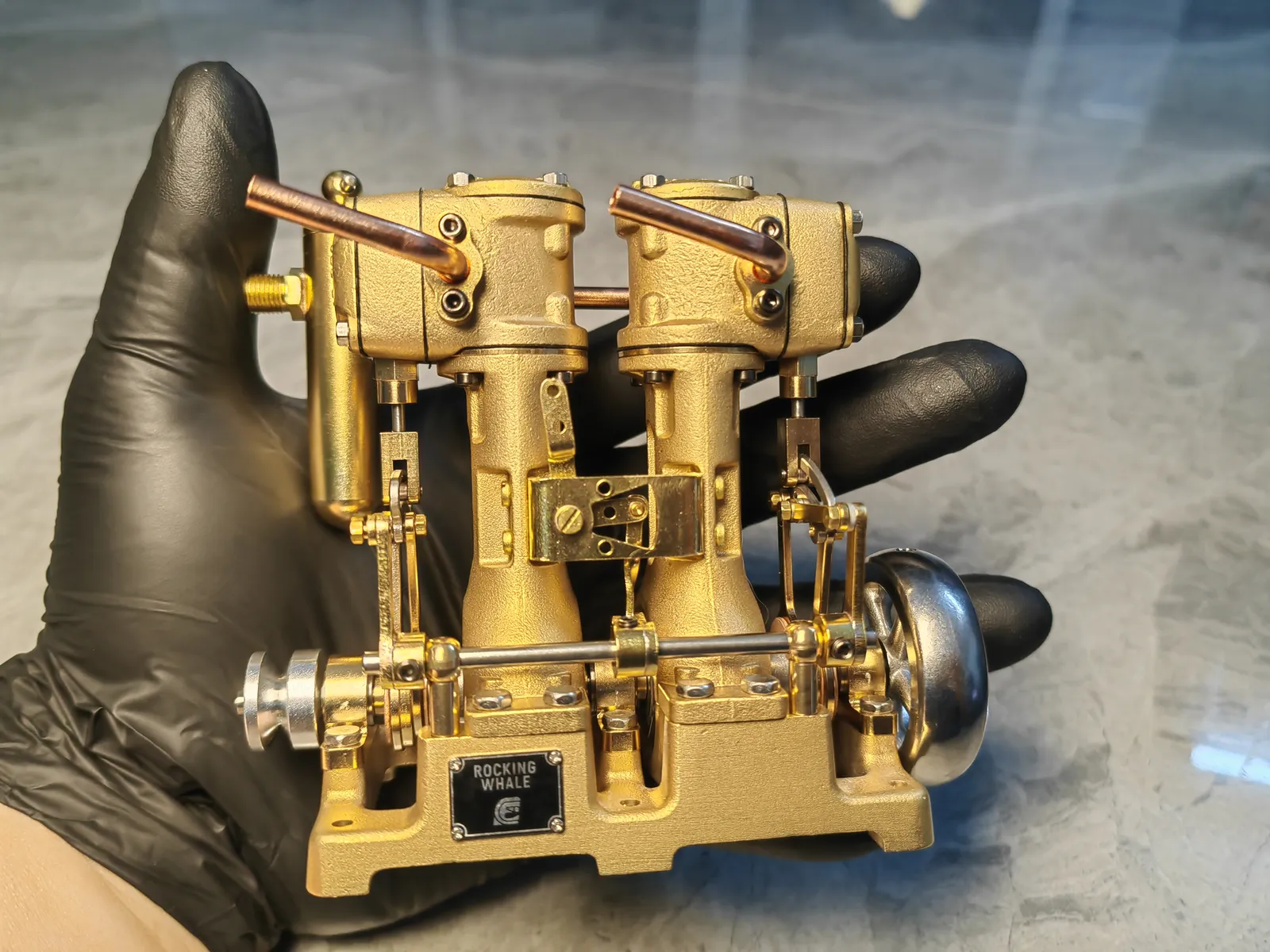 Máquina de vapor a escala L2 — vista 15