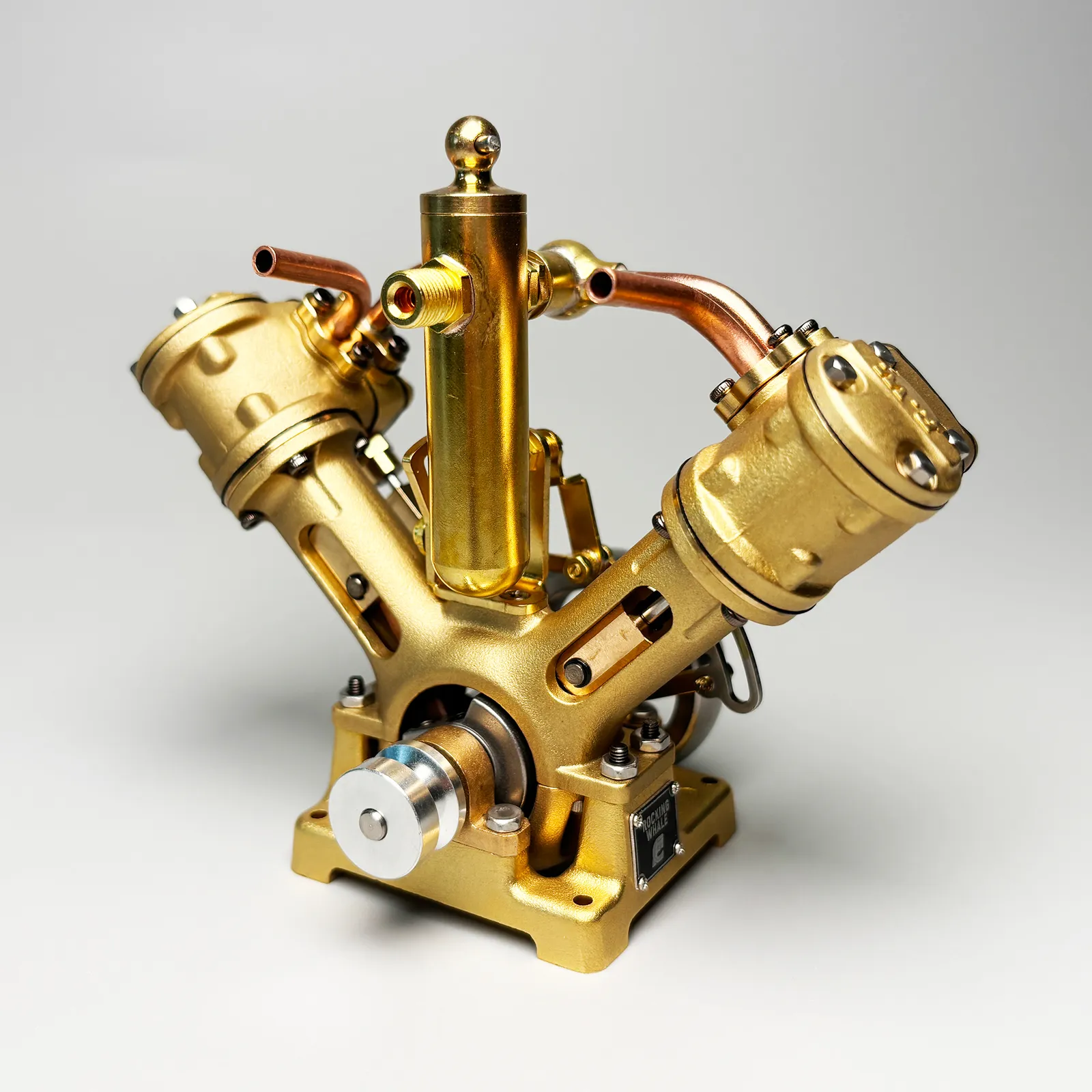V2-Modell-Dampfmaschine — Ansicht 4