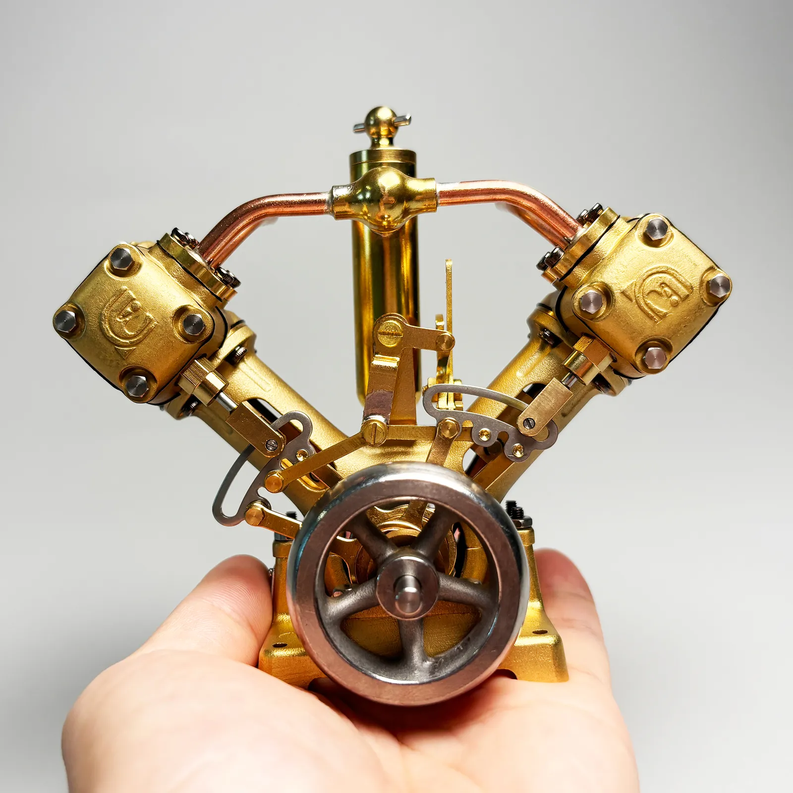 V2-Modell-Dampfmaschine — Ansicht 5