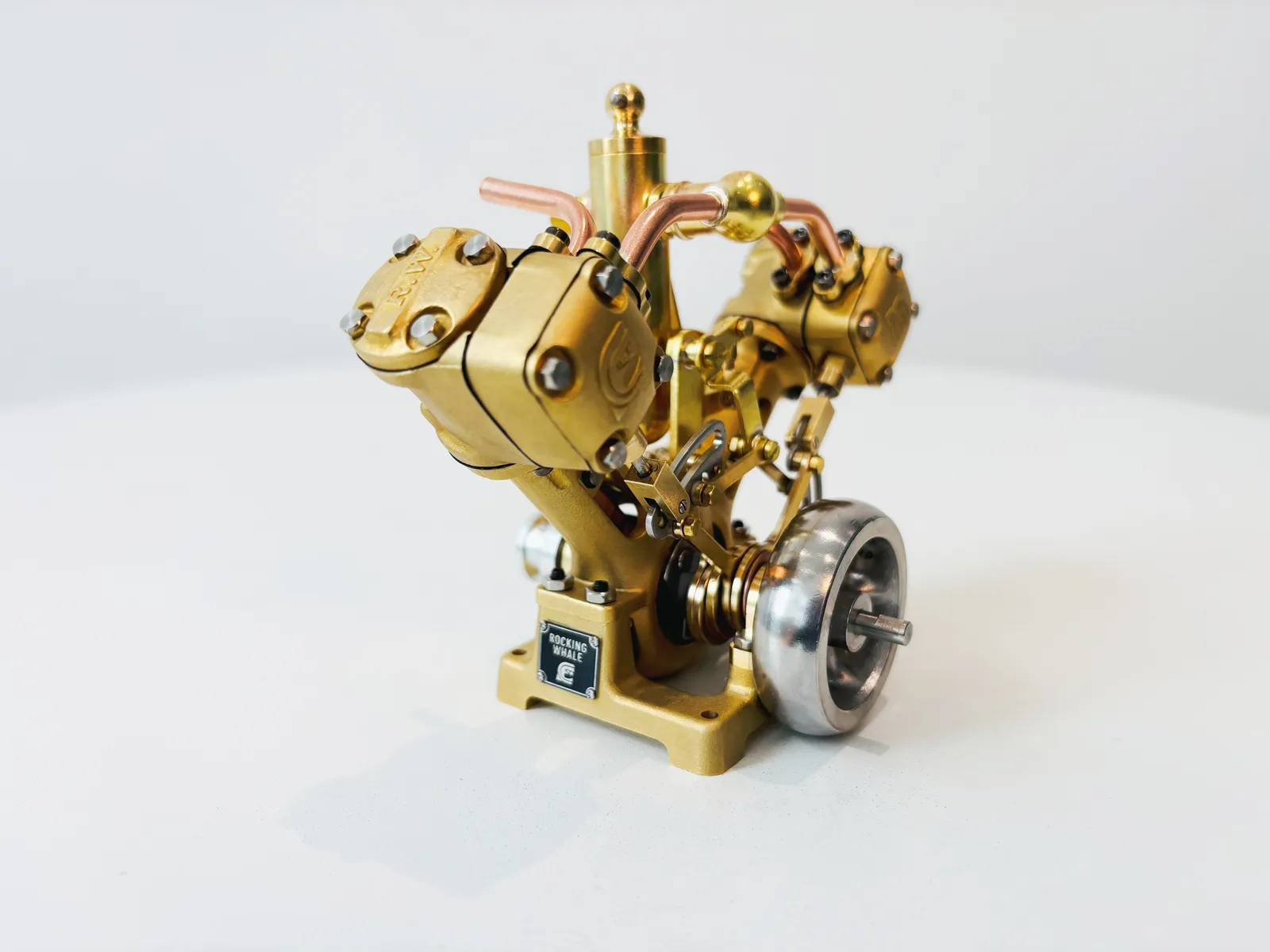 V2-Modell-Dampfmaschine — Ansicht 22