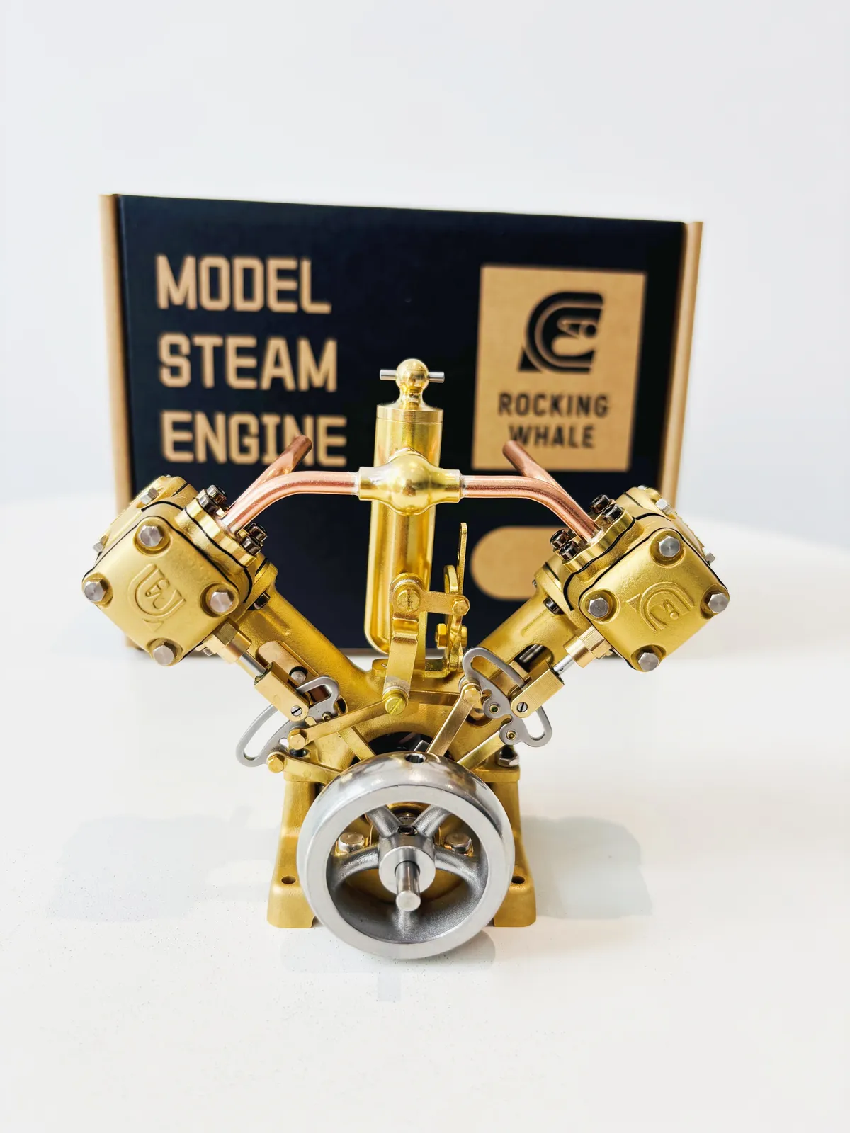 V2-Modell-Dampfmaschine — Ansicht 23